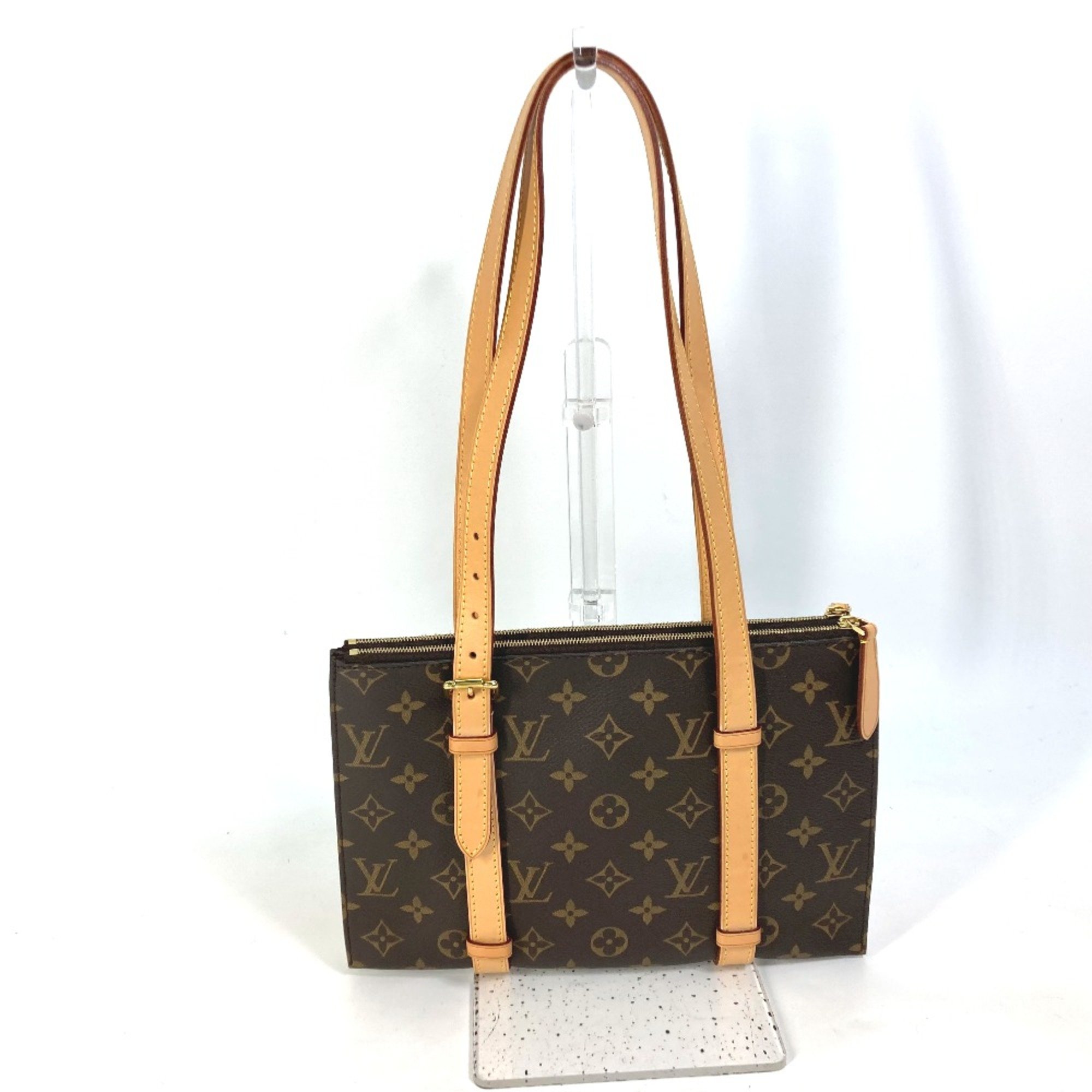 Louis Vuitton M41210 Monogram Shoulder Shoulder Bag Brown