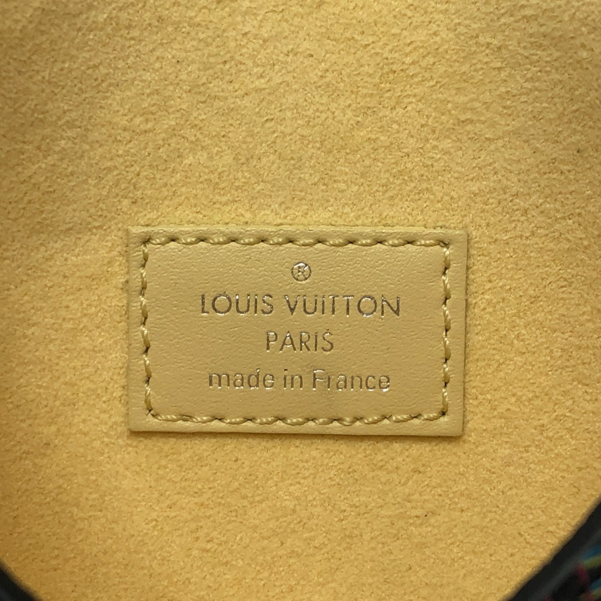 Louis Vuitton N60278 Damier Kirigami Chain accessory case Necklace Multicolore SilverHardware