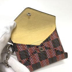 Louis Vuitton N60278 Damier Kirigami Chain accessory case Necklace Multicolore SilverHardware