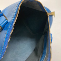 Louis Vuitton M42995 Epi Hand Bag Duffle Bag Toledo Blue blue