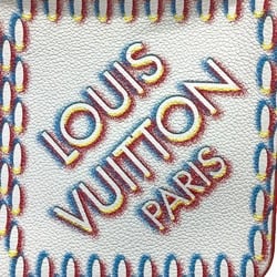 Louis Vuitton M20665 damier giant spray Bag Shoulder Bag Blanc White SilverHardware