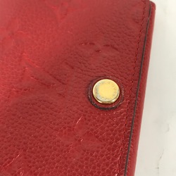 Louis Vuitton M58457 MonogramEmpreinte Bi-fold business card holder pass case Card Case Slys Red