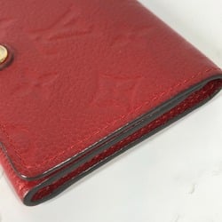 Louis Vuitton M58457 MonogramEmpreinte Bi-fold business card holder pass case Card Case Slys Red