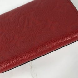 Louis Vuitton M58457 MonogramEmpreinte Bi-fold business card holder pass case Card Case Slys Red