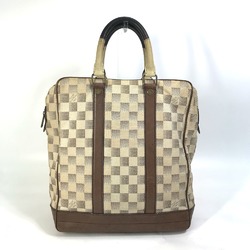 Louis Vuitton N48185 Damiern shoulder bag Tote Bag White Brown