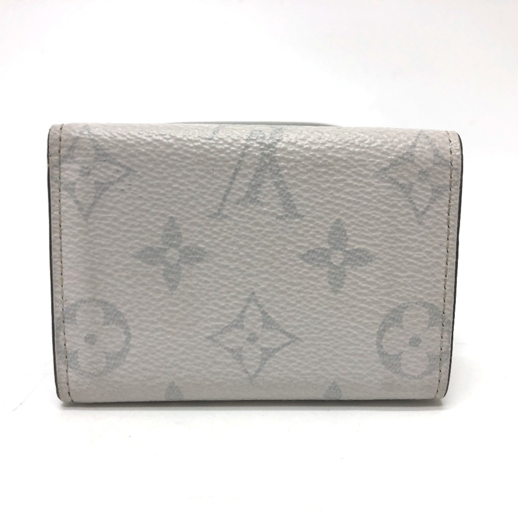 Louis Vuitton M67621 Taigarama Monogram Trifold wallet White