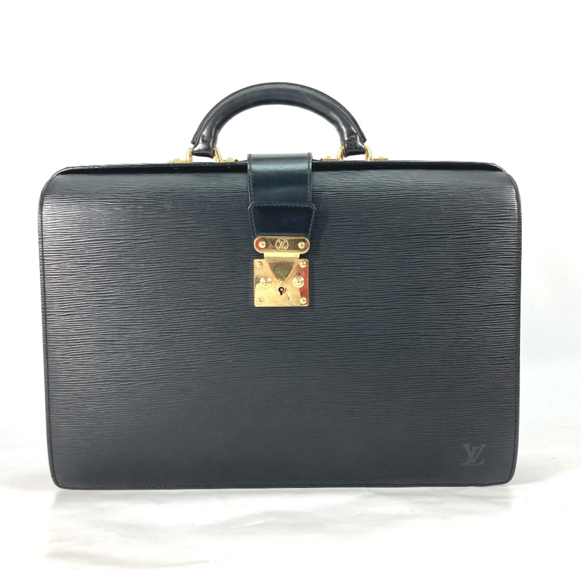 Louis Vuitton M54352 Epi Hand Bag Business bag Noir Black