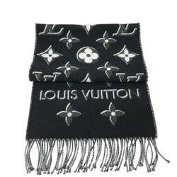 Louis Vuitton M78159 charpes LV Stole/Shawl Scarf Black White/Metallic