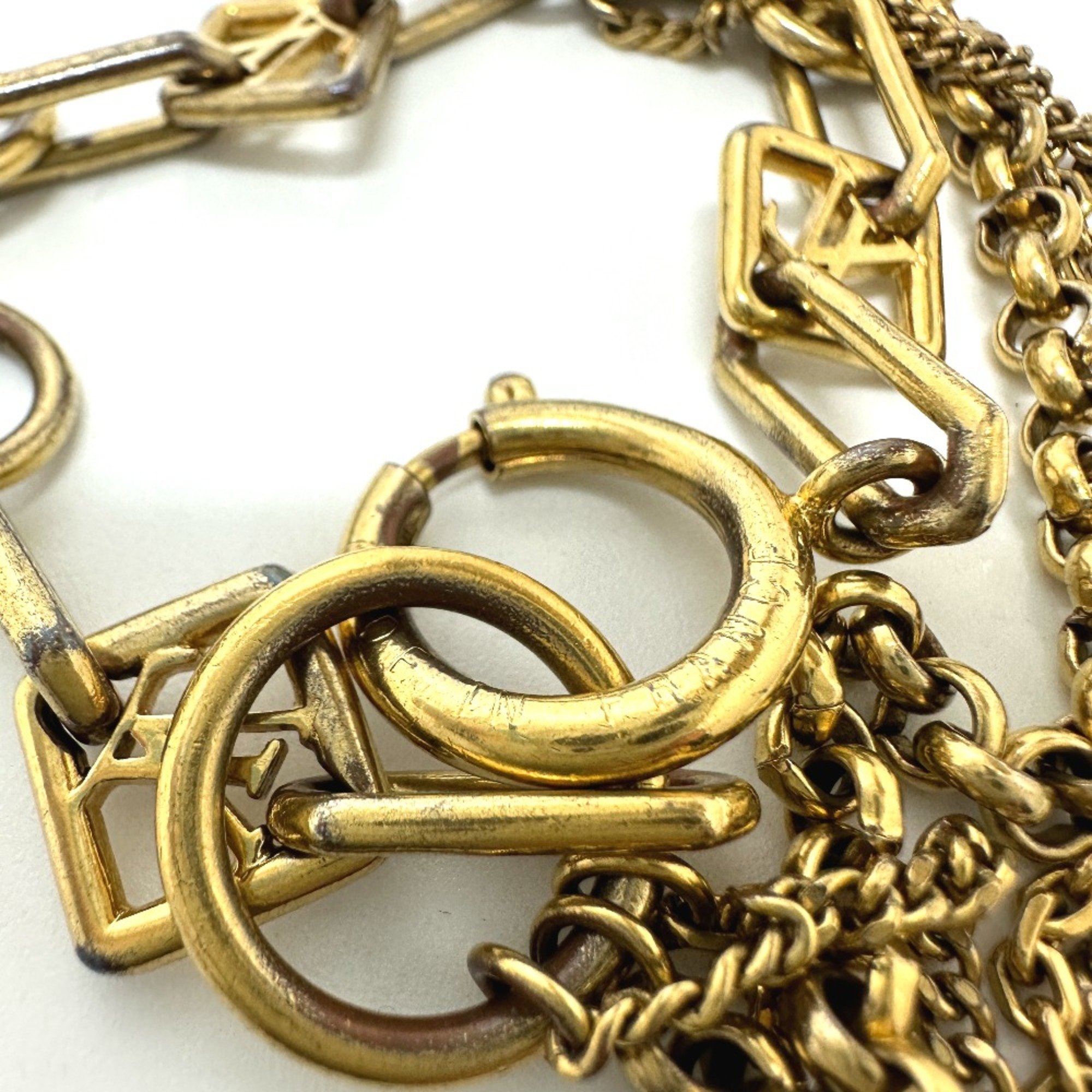 Louis Vuitton M65362 Chain Bracelet Gold