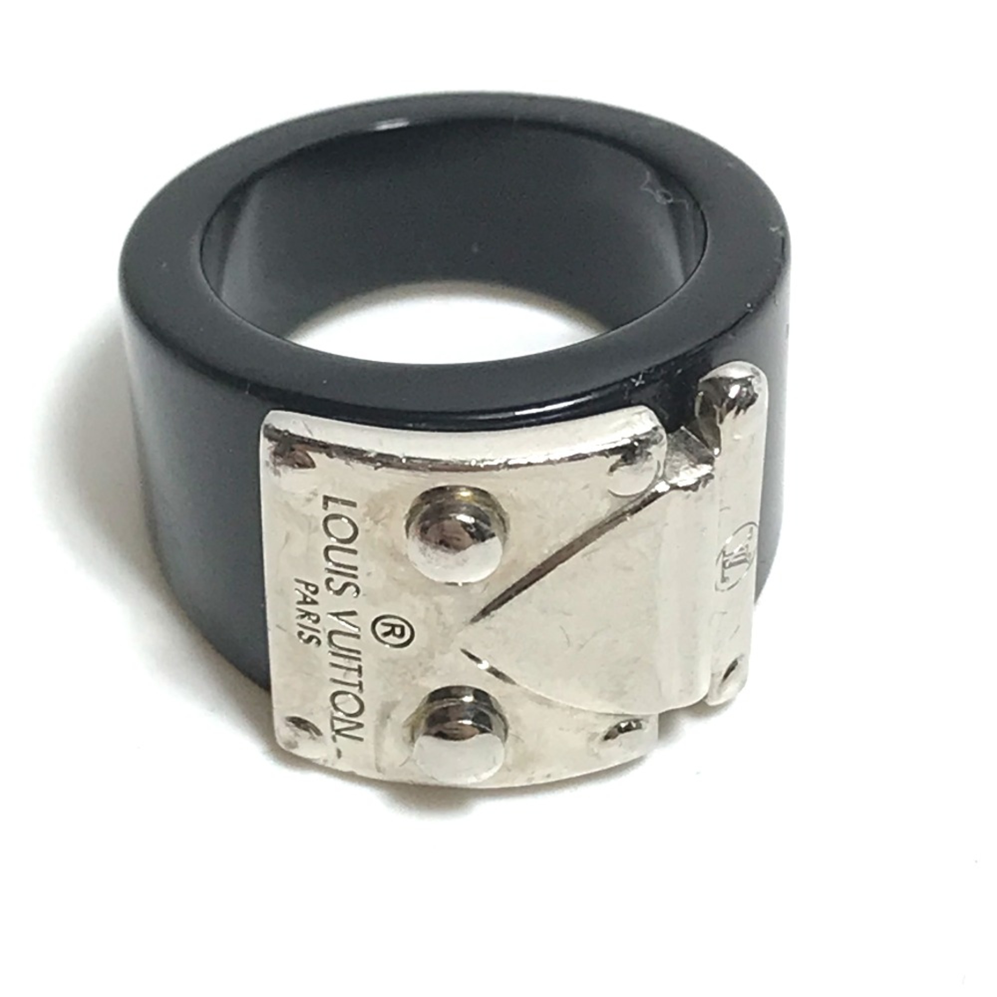 Louis Vuitton Accessories Ring Black Silver