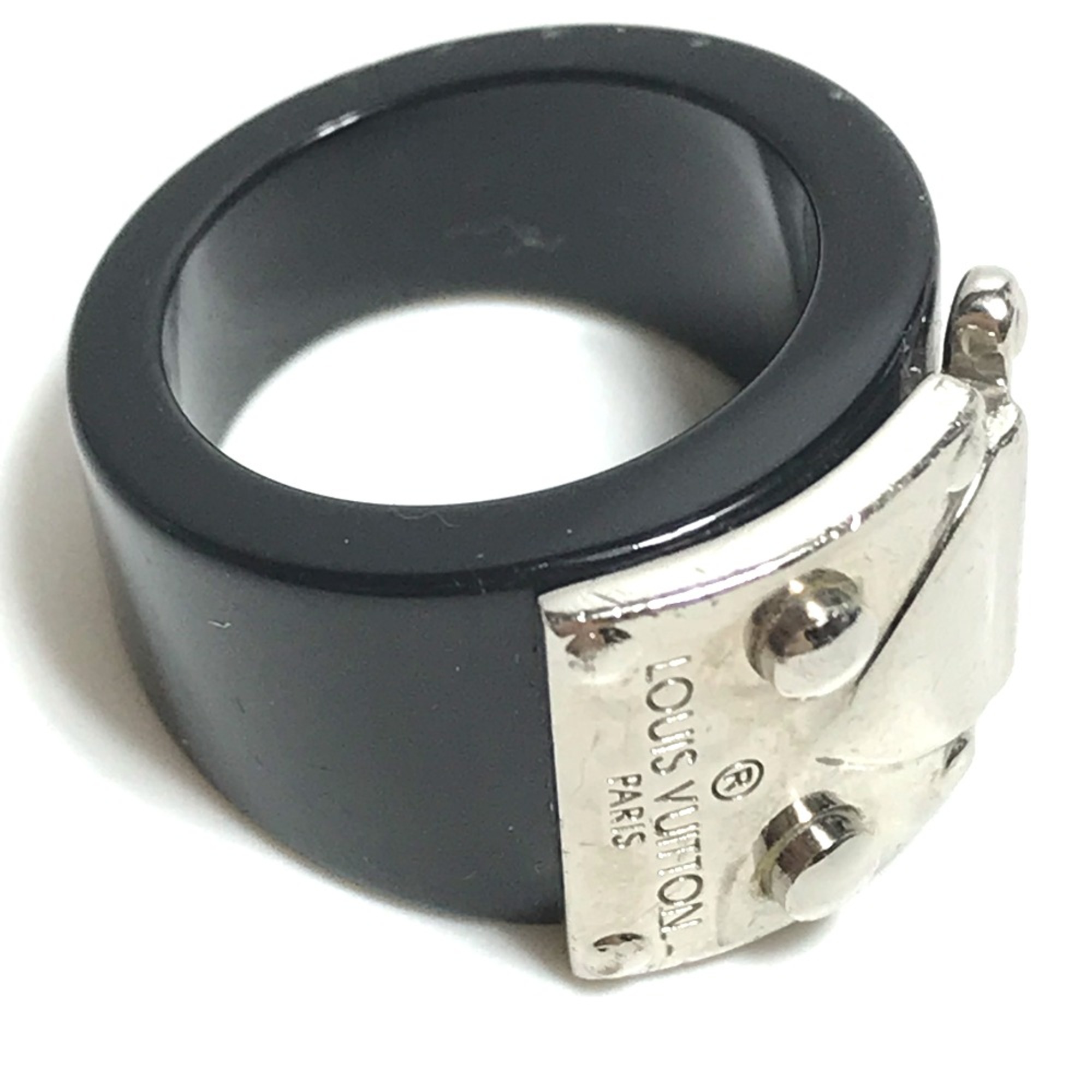 Louis Vuitton Accessories Ring Black Silver