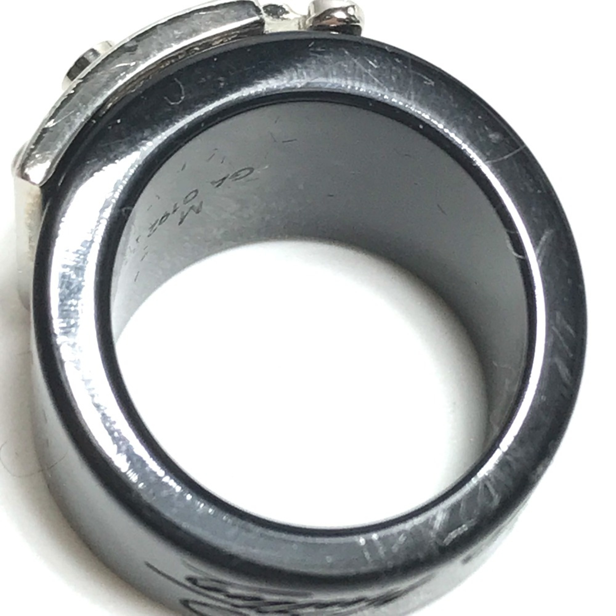 Louis Vuitton Accessories Ring Black Silver