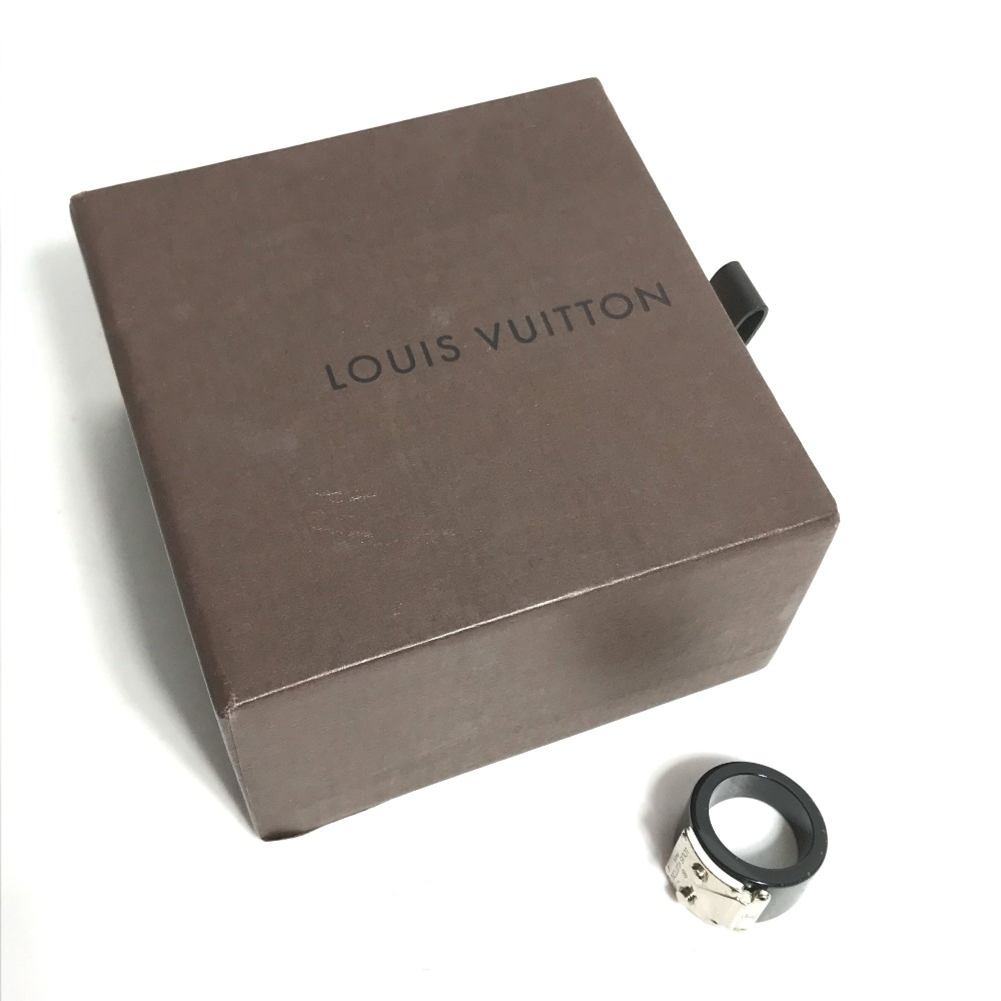 Louis Vuitton Accessories Ring Black Silver