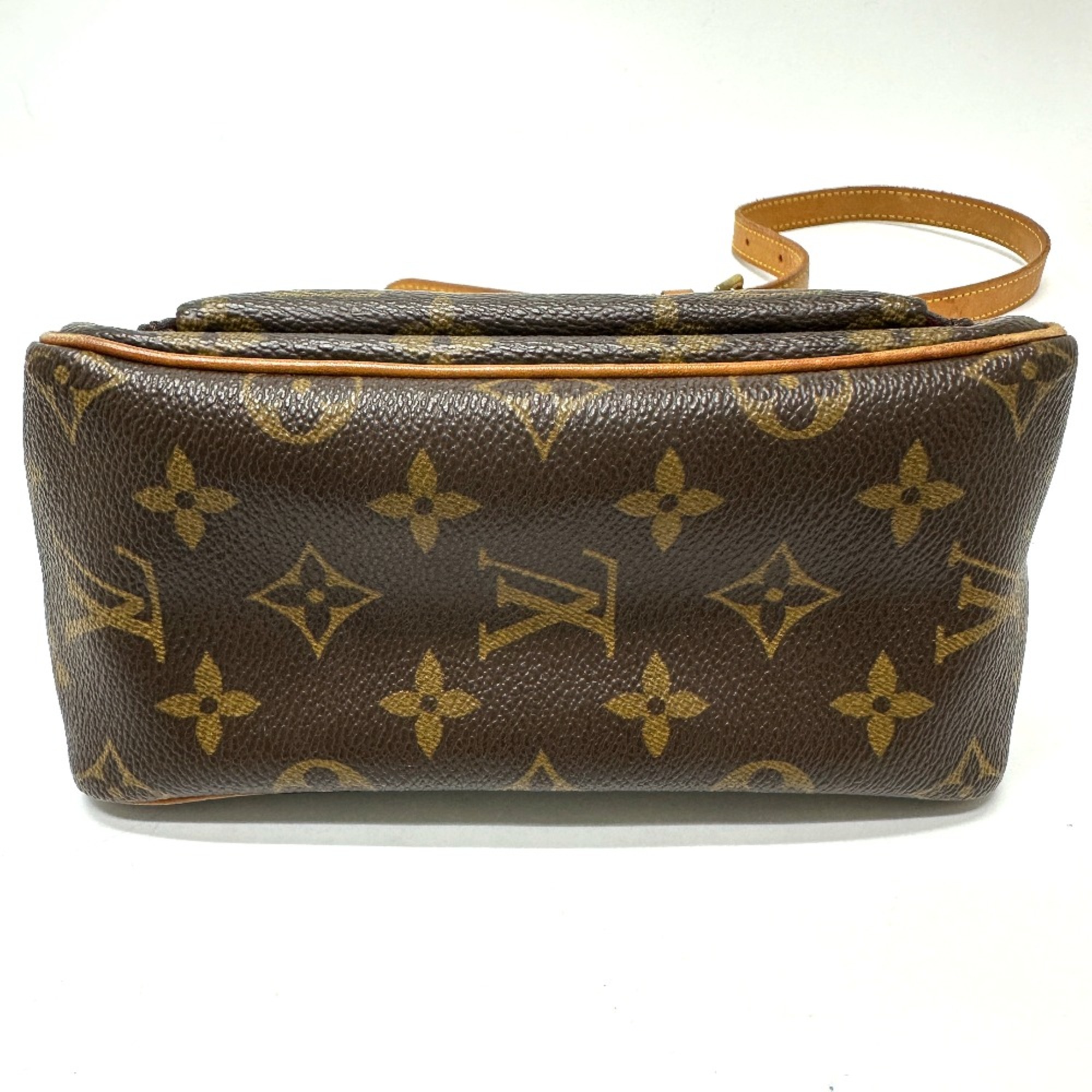 Louis Vuitton M51165 Monogram Crossbody bag Pochette Shoulder Bag Brown