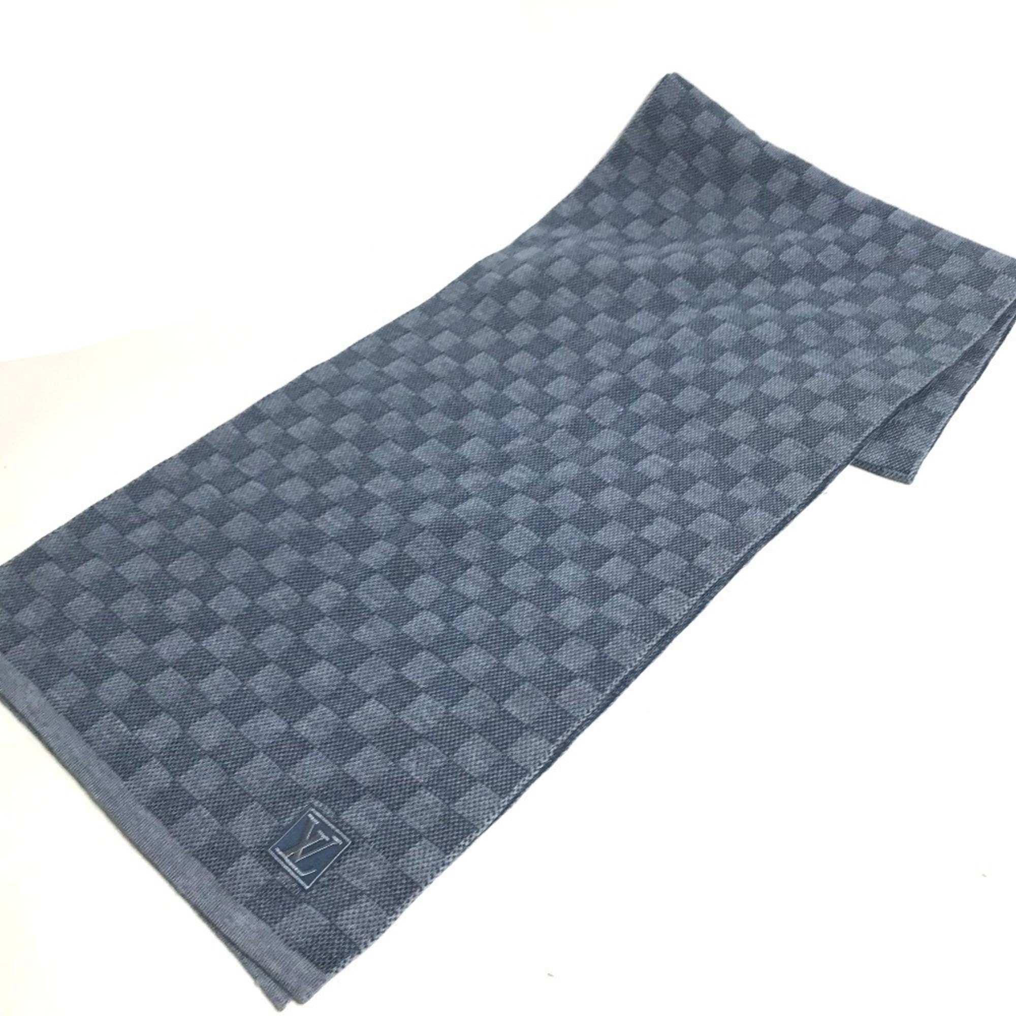 Louis Vuitton M70929 Scarf WhiteBlue blue