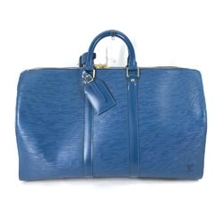 Louis Vuitton M42975 Epi travel bag Hand Bag Duffle Bag Toledo Blue blue