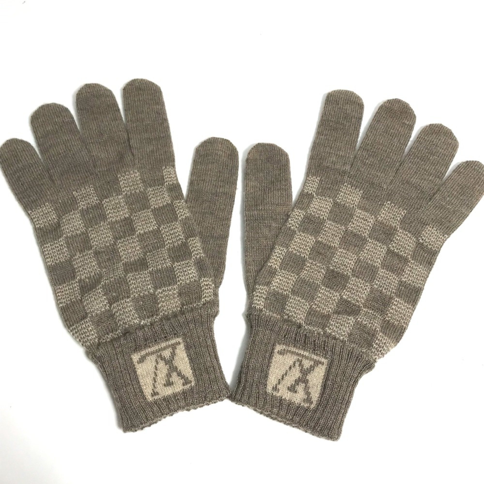 Louis Vuitton Glove gloves BeigeBased