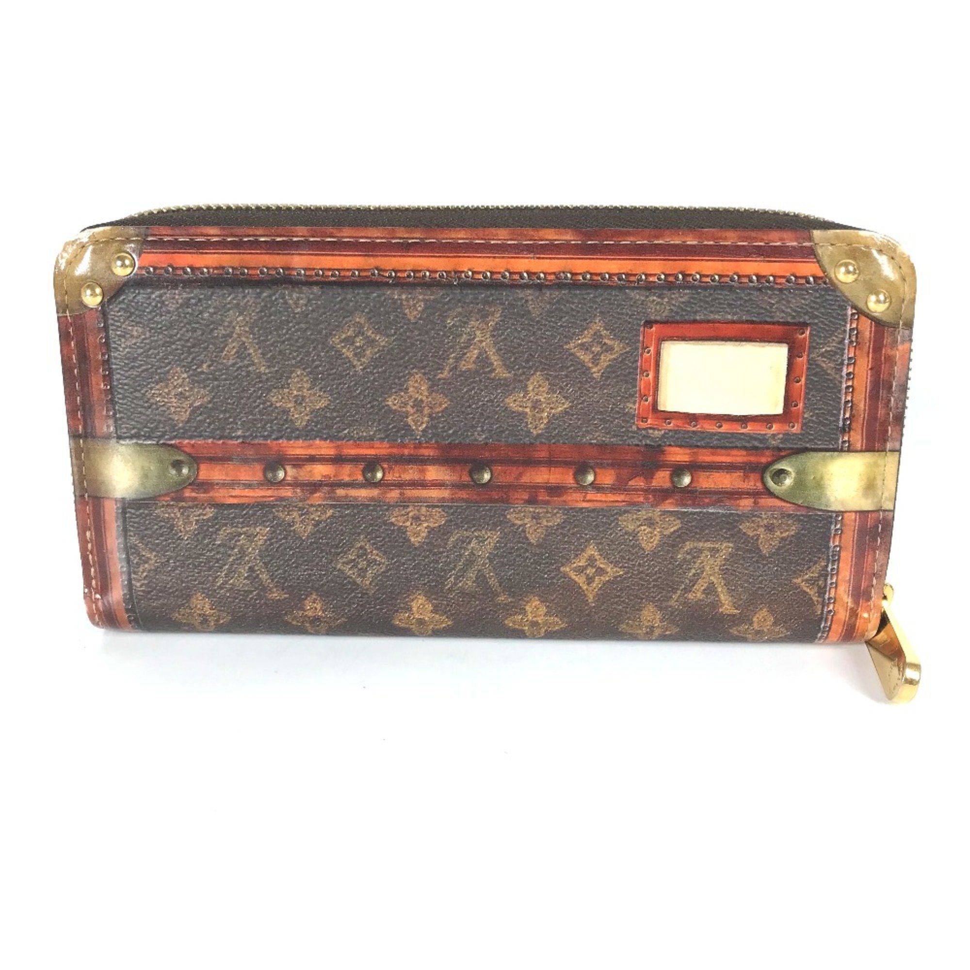 Louis Vuitton M52746 Monogram Trunk Time Long wallet Long Wallet Brown