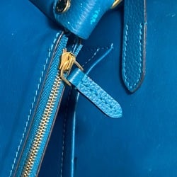 Louis Vuitton M55023 Hand Bag Bag Tote Bag 2WAY Crossbody Shoulder Bag Corver blue