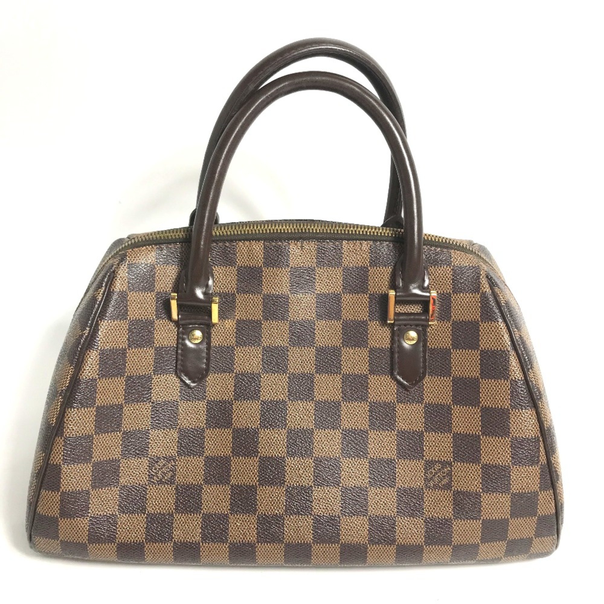 Louis Vuitton N41434 Damier Duffle Bag Hand Bag Ebene Brown