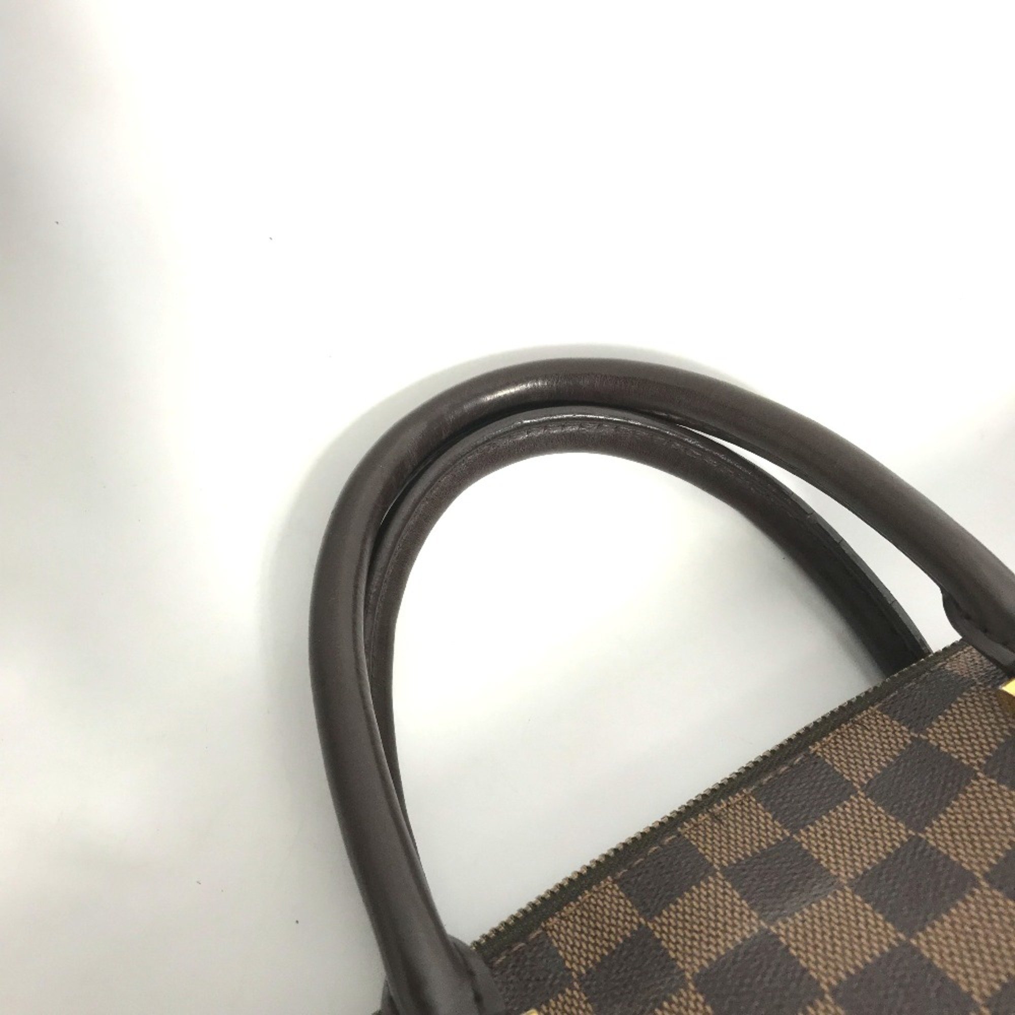 Louis Vuitton N41434 Damier Duffle Bag Hand Bag Ebene Brown