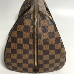 Louis Vuitton N41434 Damier Duffle Bag Hand Bag Ebene Brown