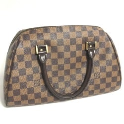 Louis Vuitton N41434 Damier Duffle Bag Hand Bag Ebene Brown