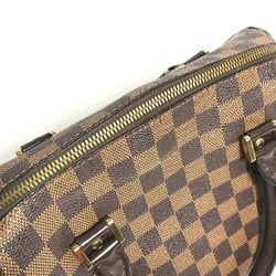 Louis Vuitton N41434 Damier Duffle Bag Hand Bag Ebene Brown