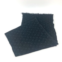 Louis Vuitton M70520 Monogram fringe Scarf Noir Black