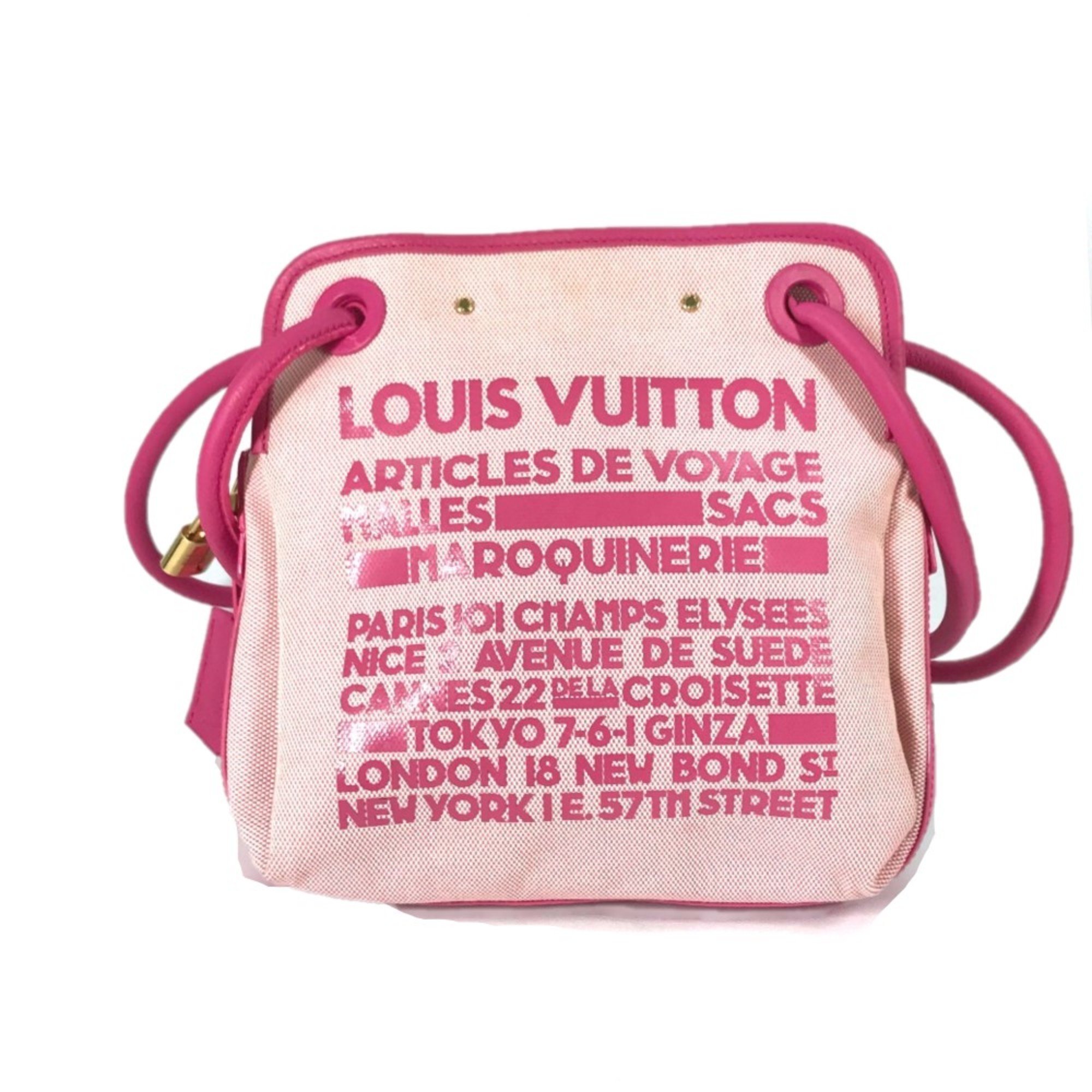 Louis Vuitton M92809 Shoulder Cruise Spring/Summer 2009 Limited Shoulder Bag pink