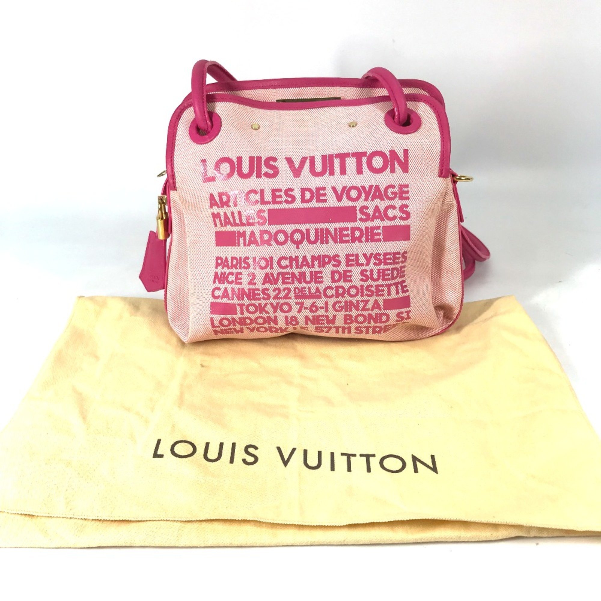 Louis Vuitton M92809 Shoulder Cruise Spring/Summer 2009 Limited Shoulder Bag pink