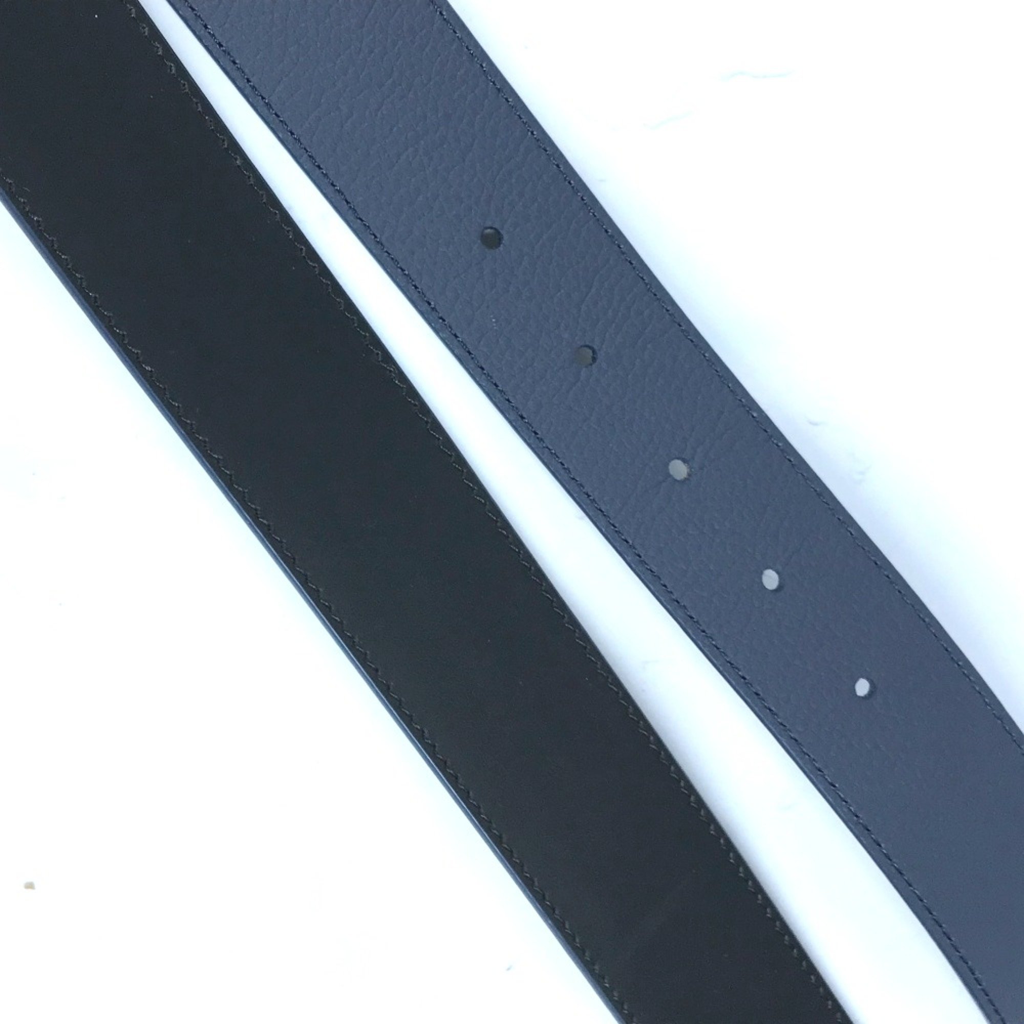 Louis Vuitton M0634T reversible belt Navy