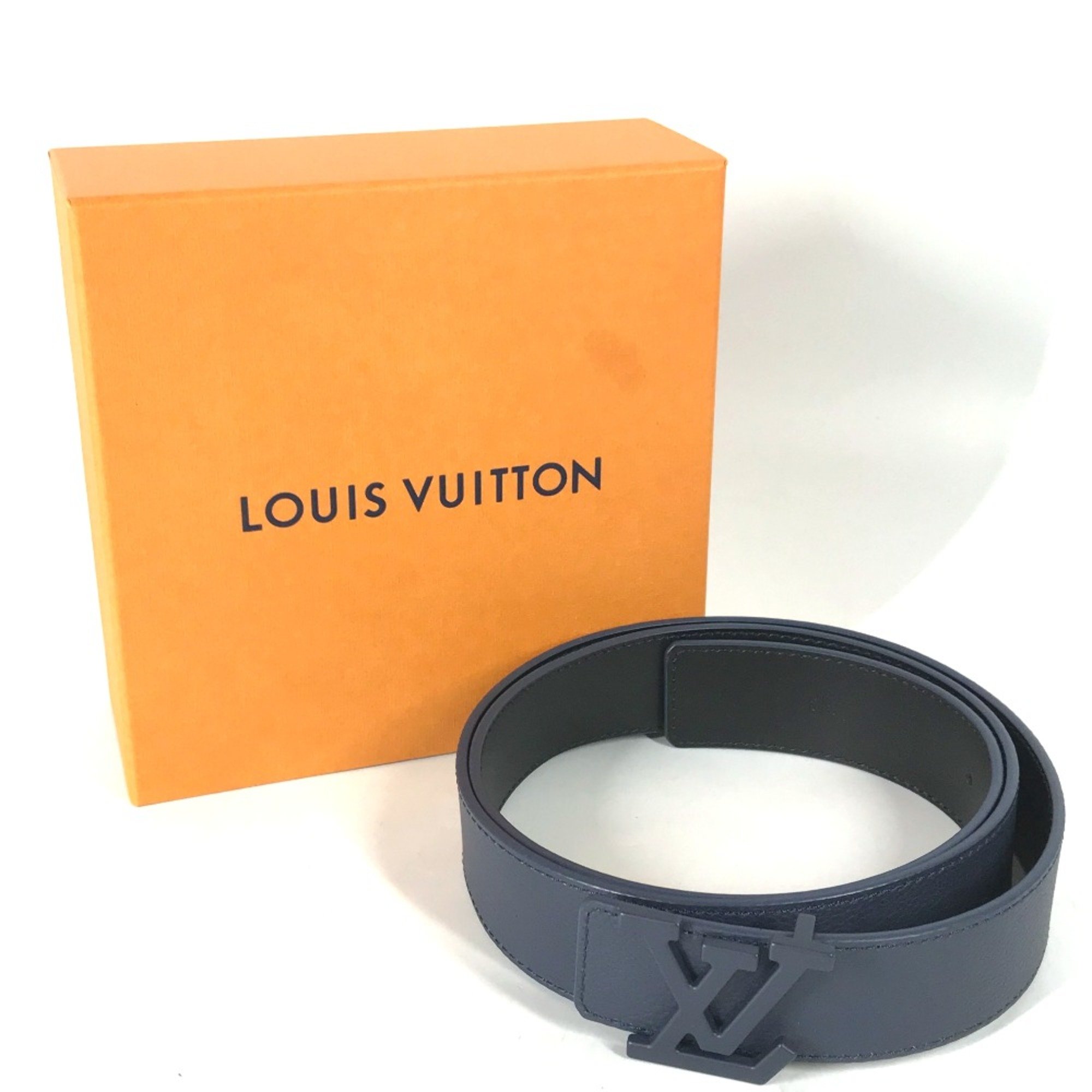 Louis Vuitton M0634T reversible belt Navy