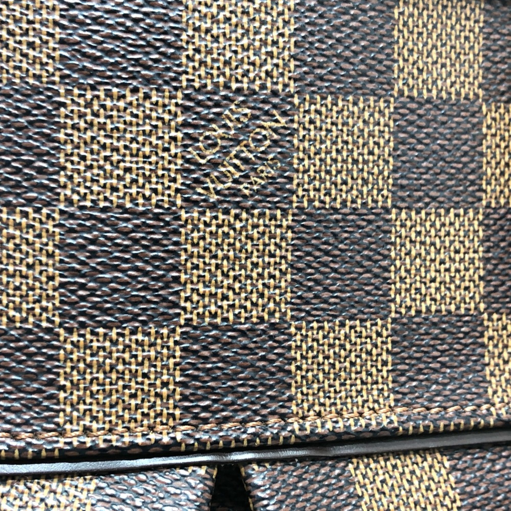 Louis Vuitton N51998 Damier 2WAY bag Hand Bag Brown