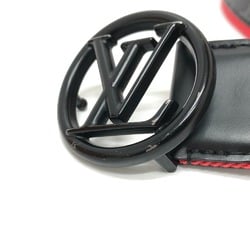 Louis Vuitton M0131 MonogramEclipse Belt accessory belt Black Red