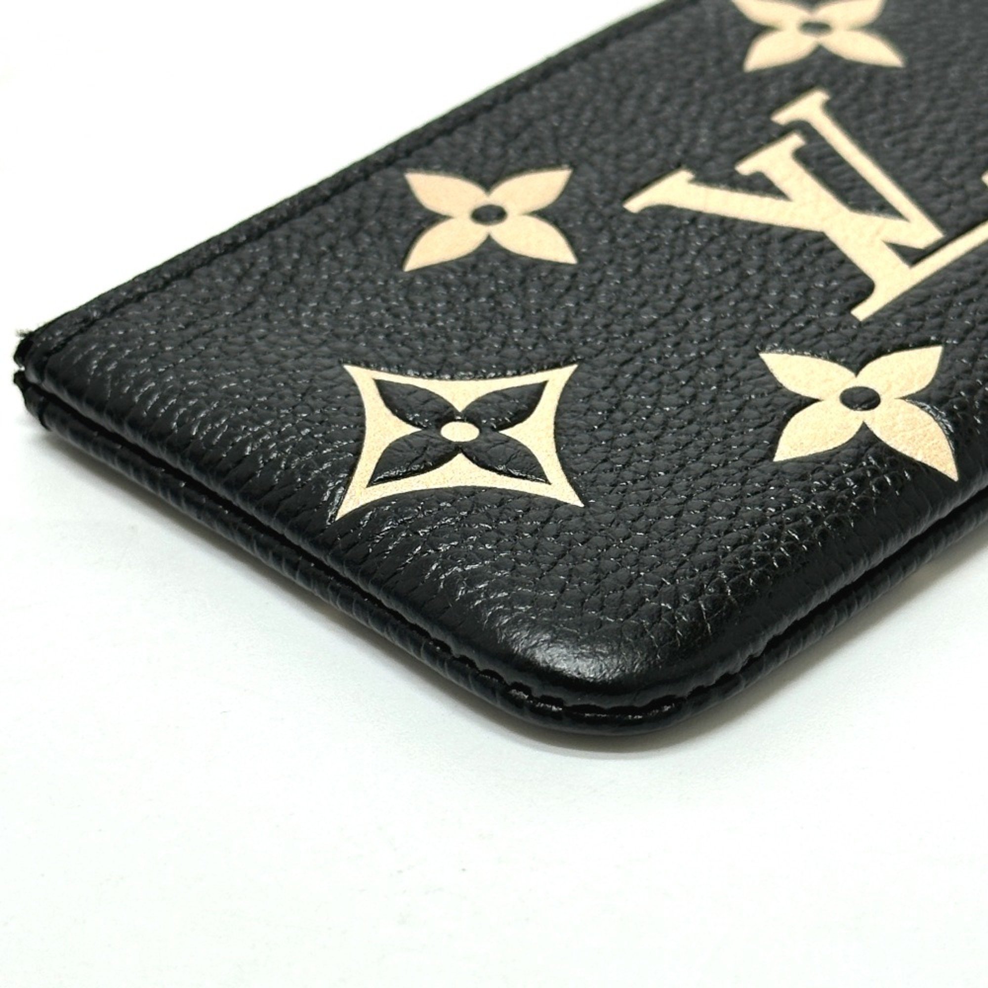 Louis Vuitton M80885 MonogramEmpreinte coin purse Black GoldHardware