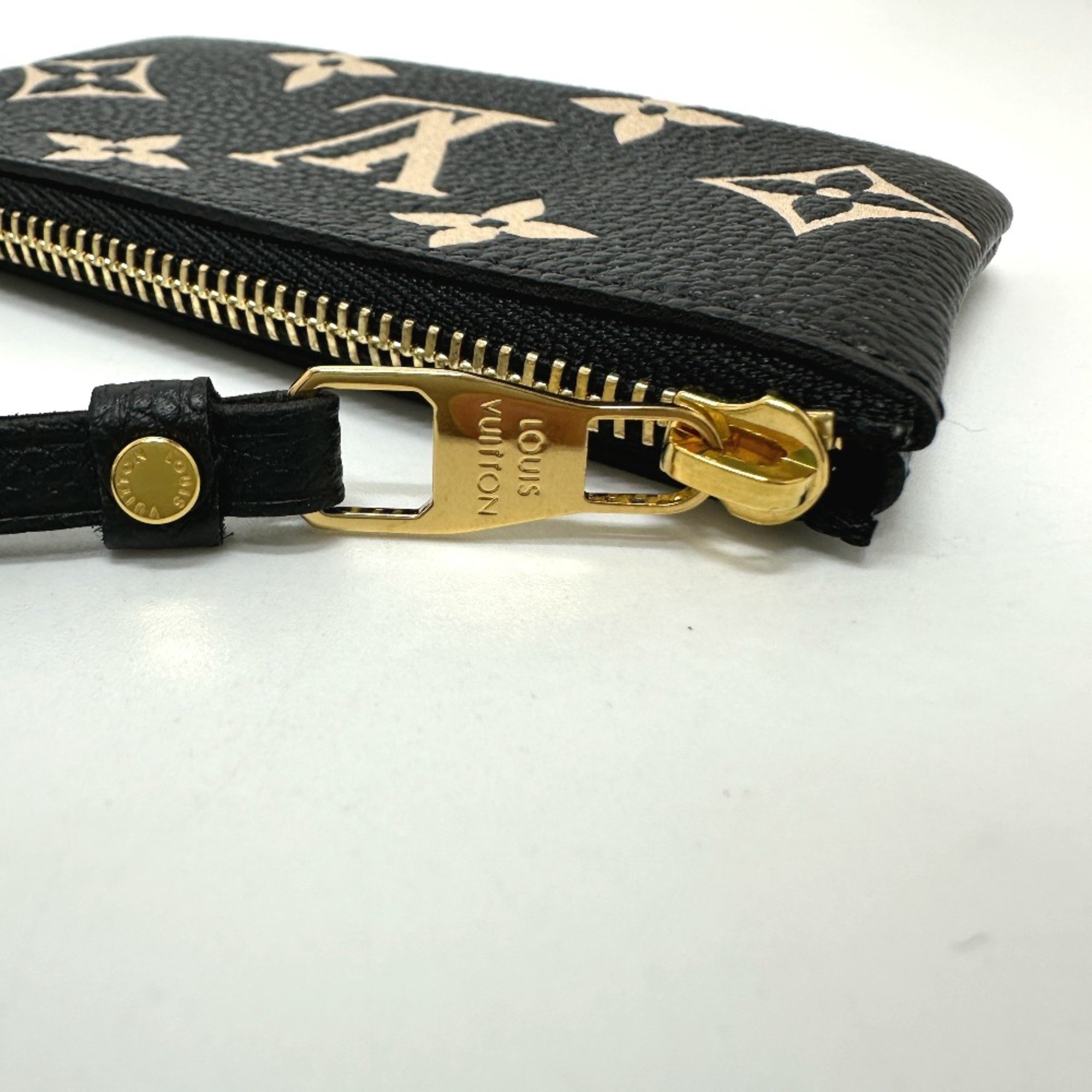 Louis Vuitton M80885 MonogramEmpreinte coin purse Black GoldHardware