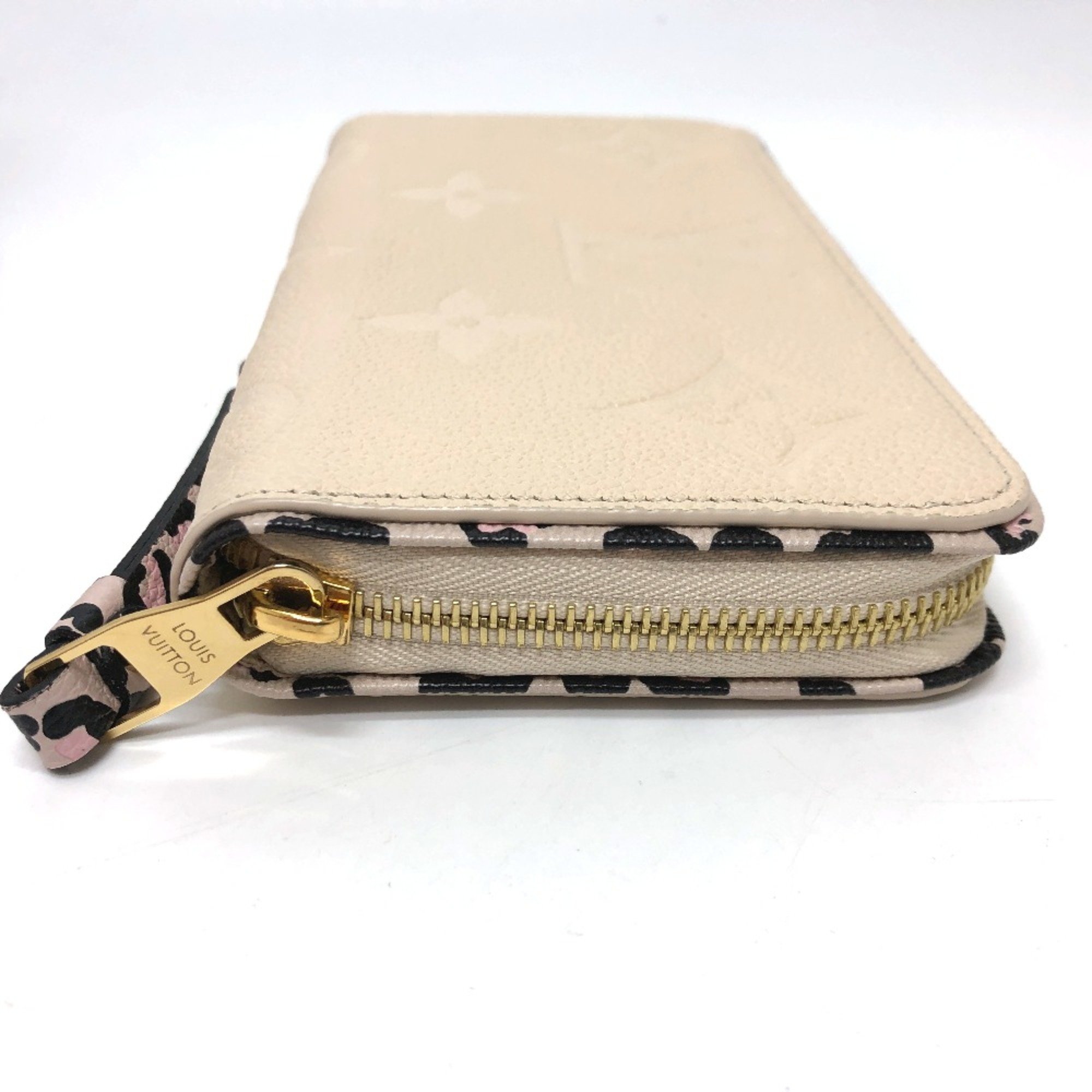 Louis Vuitton M80685 MonogramEmpreinte wild at Heart Long Wallet Beige