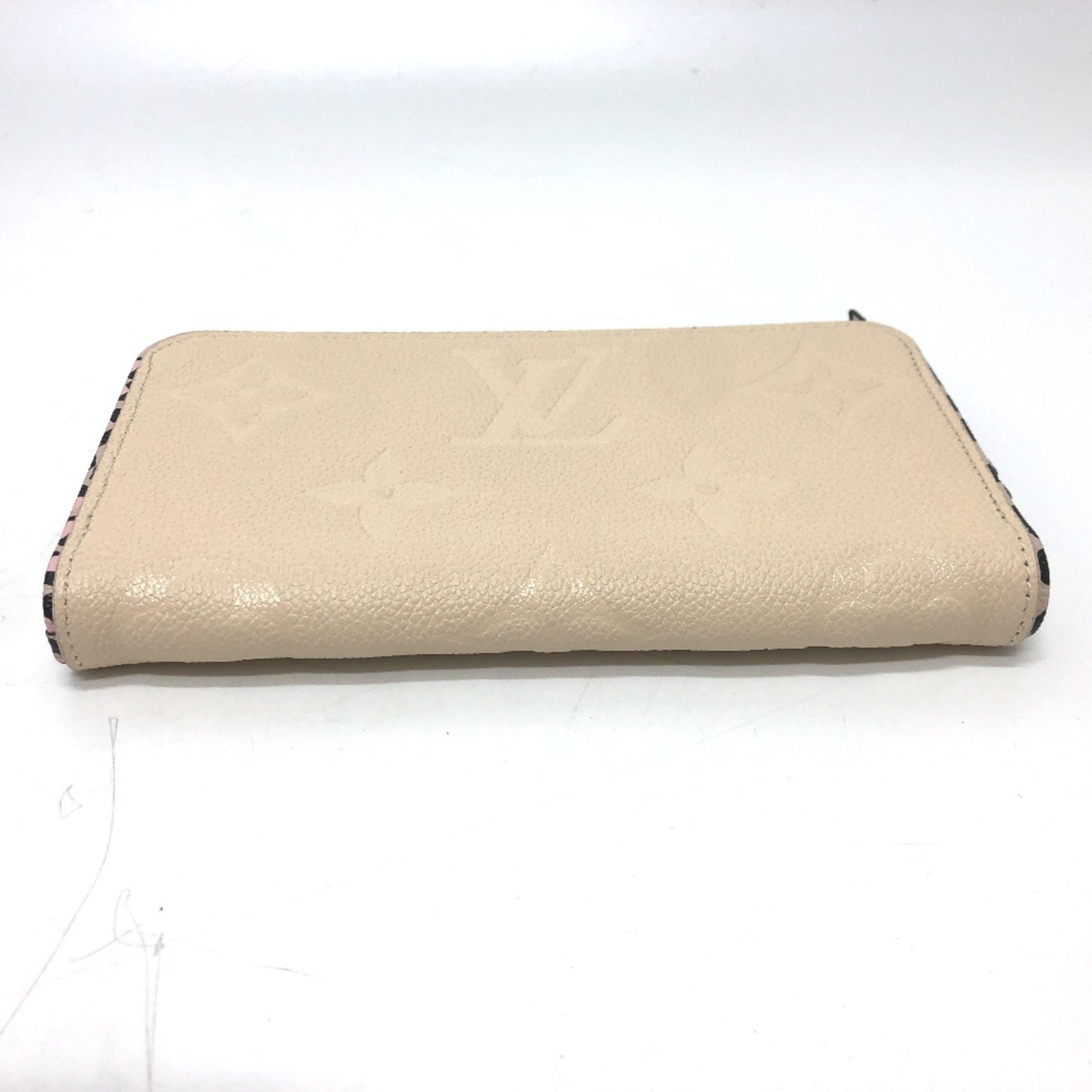 Louis Vuitton M80685 MonogramEmpreinte wild at Heart Long Wallet Beige