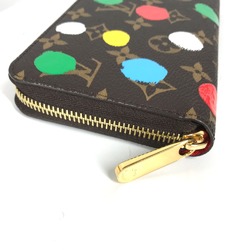 Louis Vuitton M81864 Monogram LV x YK Yayoi Kusama collaboration long wallet Long Wallet Multicolore