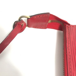 Louis Vuitton M52947 Epi Hand Bag Shoulder Bag Accessory pouch Castilian red Red