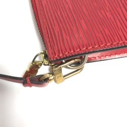 Louis Vuitton M52947 Epi Hand Bag Shoulder Bag Accessory pouch Castilian red Red