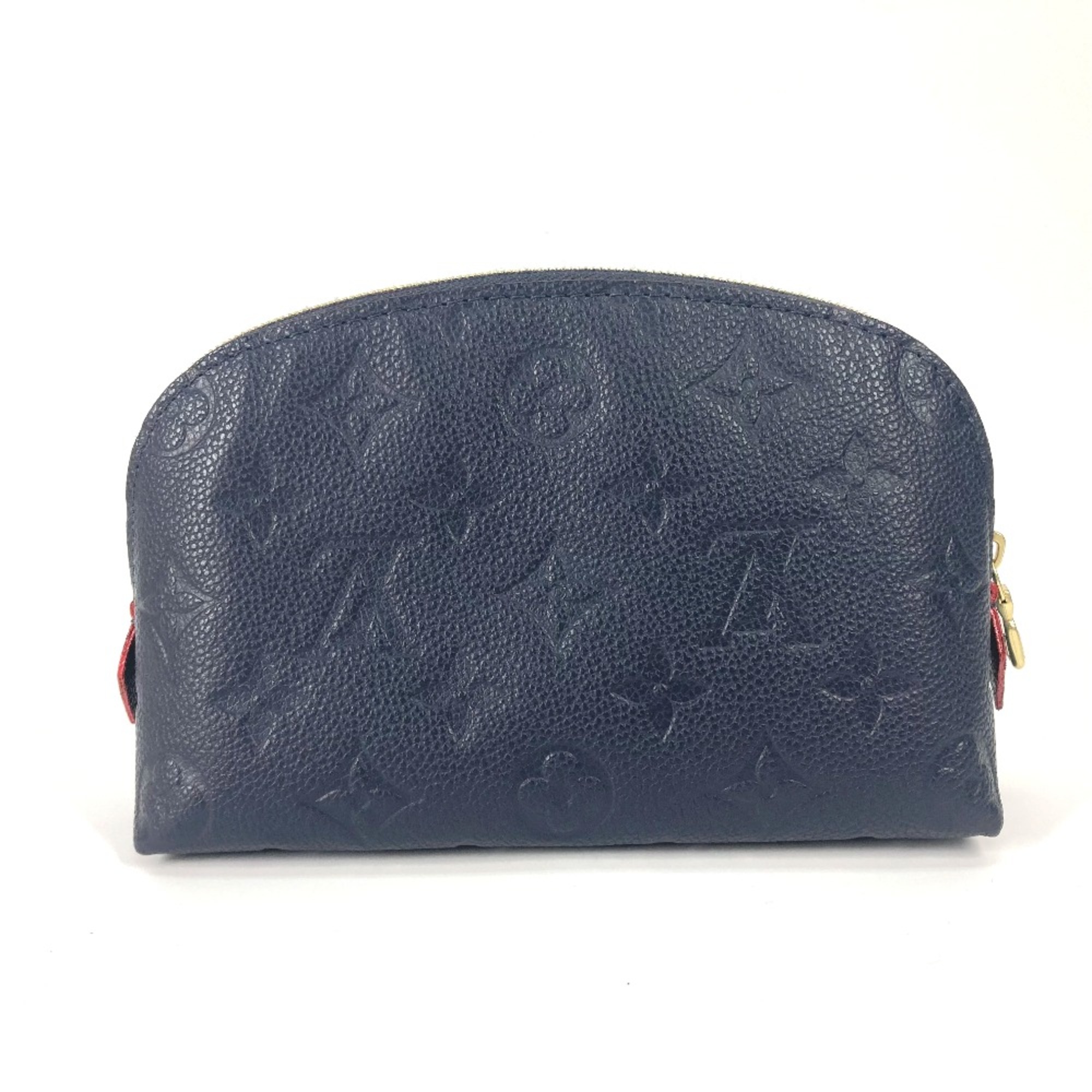 Louis Vuitton M69413 MonogramEmpreinte Makeup pouch Cosmetics Pouch Pouch Marine Rouge Navy