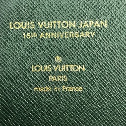 Louis Vuitton E34490 Taiga Louis Vuitton Japan 15th Anniversary Note cover Epithea Green