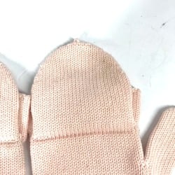 Louis Vuitton M70767 Bicolor Gloves Mittens Fingerless 2WAY Glove pink White