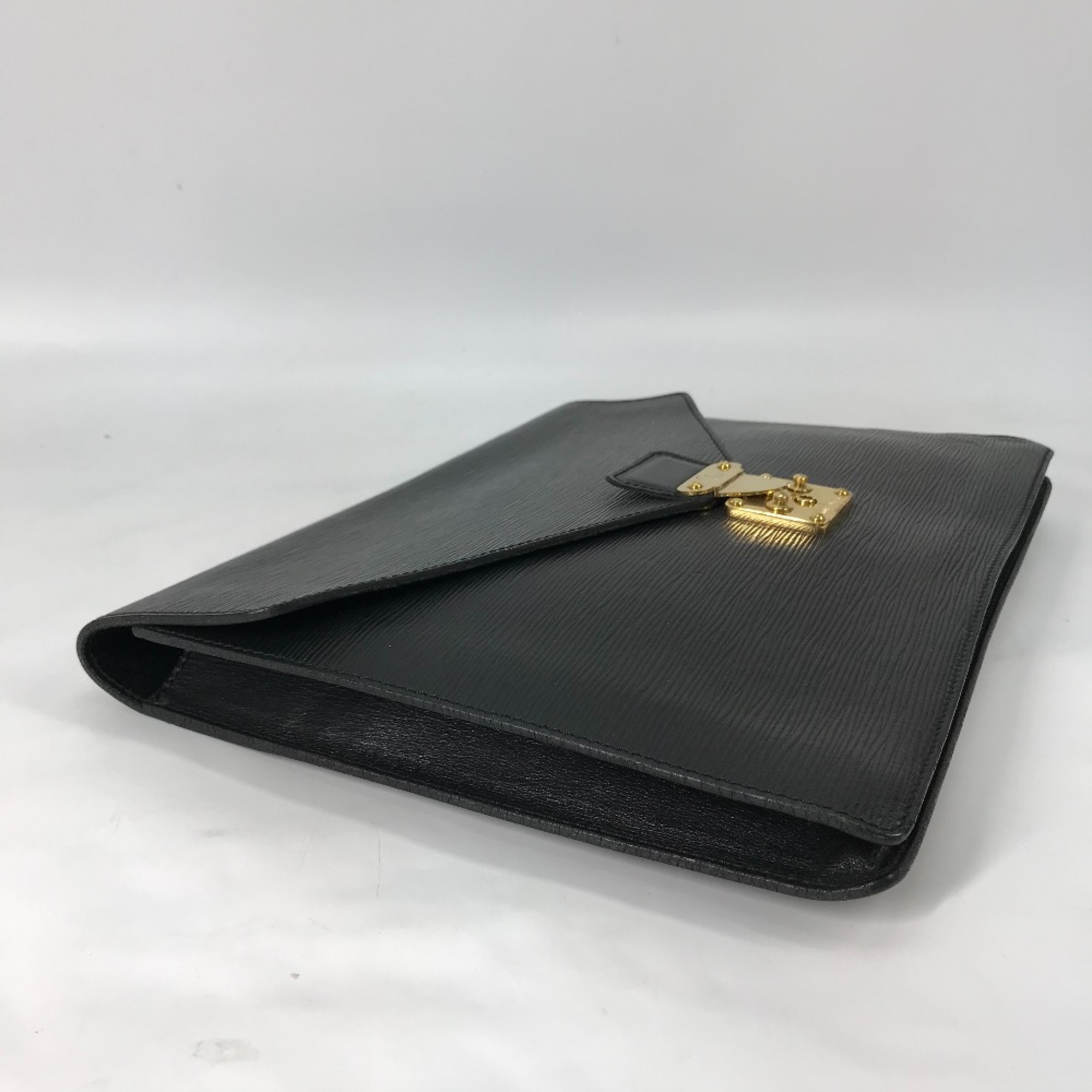 Louis Vuitton M54452 Epi bag document case Clutch bag Noir Black