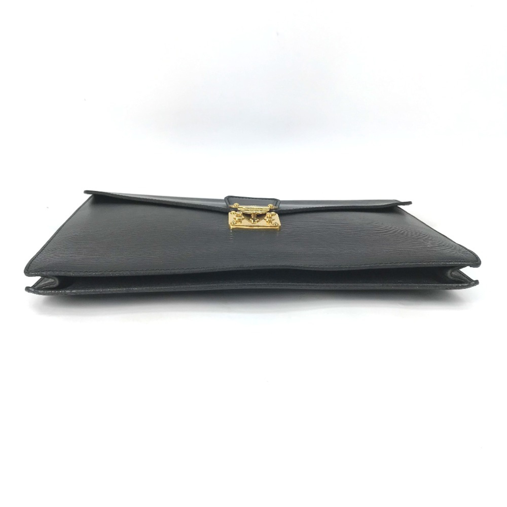 Louis Vuitton M54452 Epi bag document case Clutch bag Noir Black