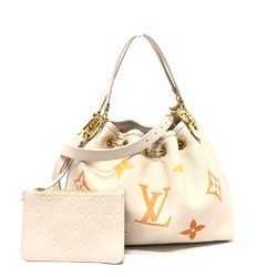 Louis Vuitton M46545 MonogramEmpreinte 2WAY bag Hand Bag Beige GoldHardware