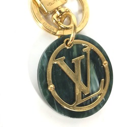 Louis Vuitton MP2722 Bag Charm Key Holder Green marble Green