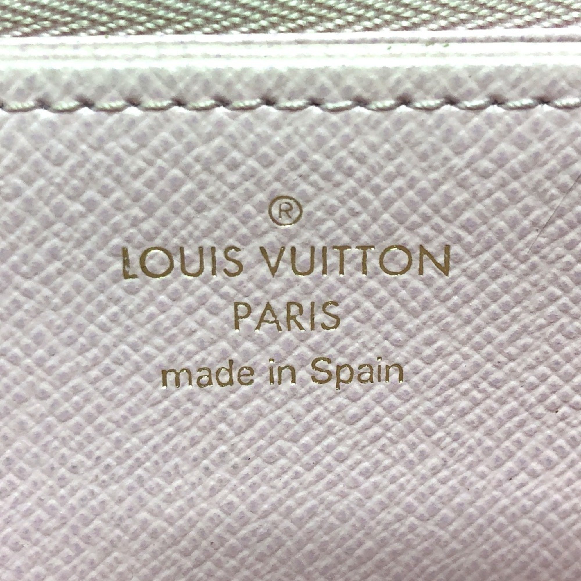 Louis Vuitton M80361 Monogram by the pool Long Wallet pink GoldHardware